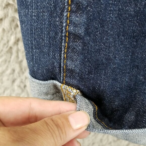 Joes Jeans Womens 26 Ex-Lover Cropped Gemma Distressed Faded Blue Stretch Mid - Picture 2 of 10